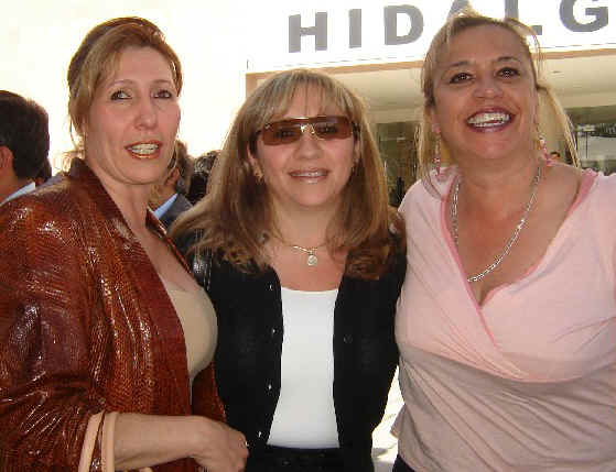 Carmina �lvarez, Martha Soto y Laura Herrero